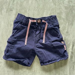 Burberry cargo shorts, Blue, 9months